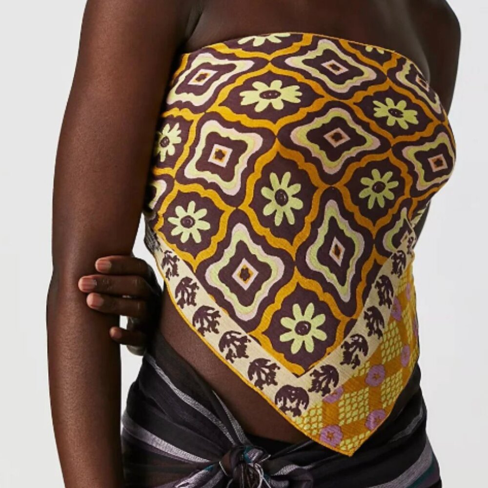 NWT Free People/FP One Raya Bandana Top Size Small